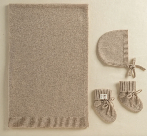 Baby Travel Cashmere Blanket Set